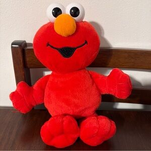 Vintage Elmo Plush Toy Red Sesame Street 11” Soft Stuffed Fisher-Price 2002